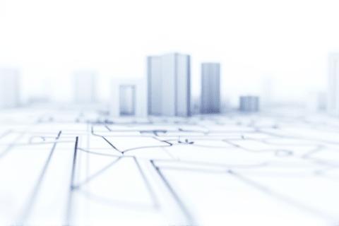 Architectural drawing representing real estate development