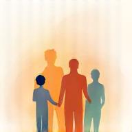 Abstract image representing family care